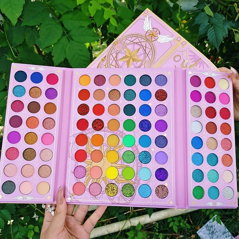Beauty Book Makeup Kit - Boże Narodzenie 96-kolorowy cień do powiek