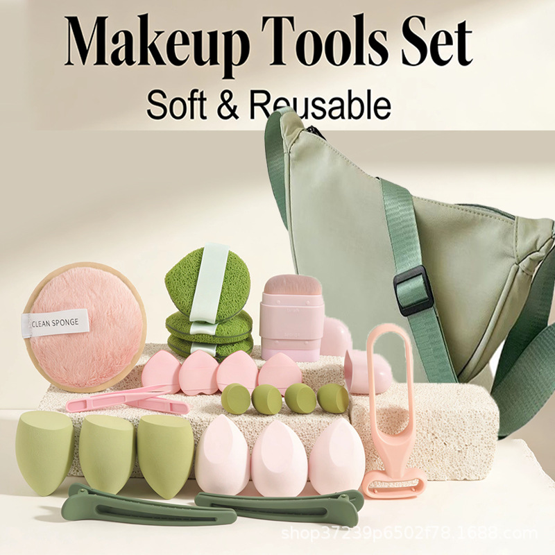 Beauty Makeup Kit - Stylowa torebka w kształcie pieroga z
