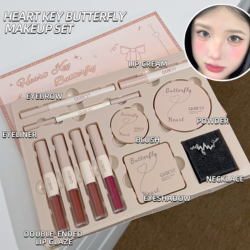 Beauty Book Makeup Kit - Zestaw upominkowy do makijażu z kokardą