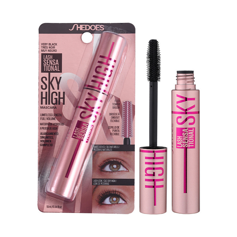 Huda Beauty Makeup Set - Tusz do rzęs 4D wodoodporny, zwiększający