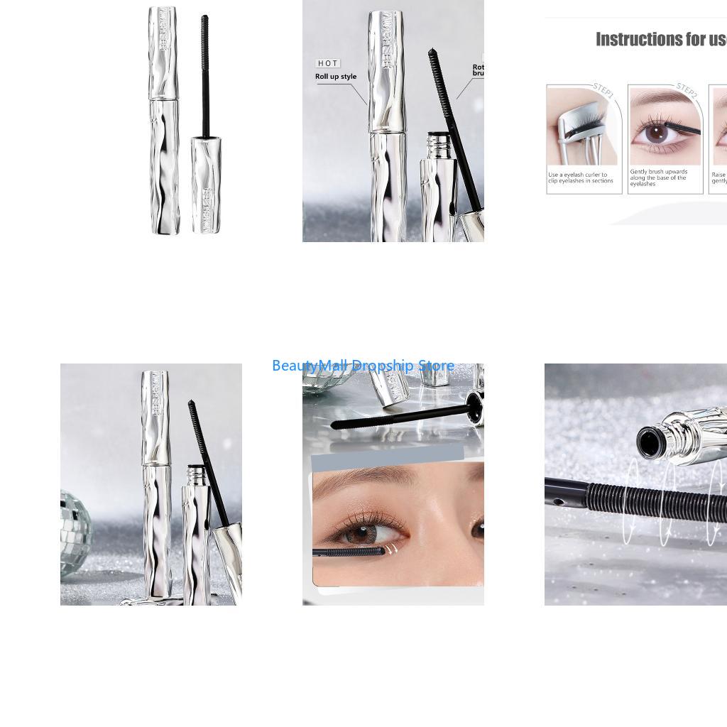 Waterproof Mascara Wand - 40JD Iron Wand Tusz do rzęs,