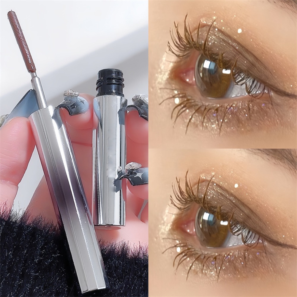 Waterproof Mascara Wand - Czarny, żelazny aplikator do tuszu do
