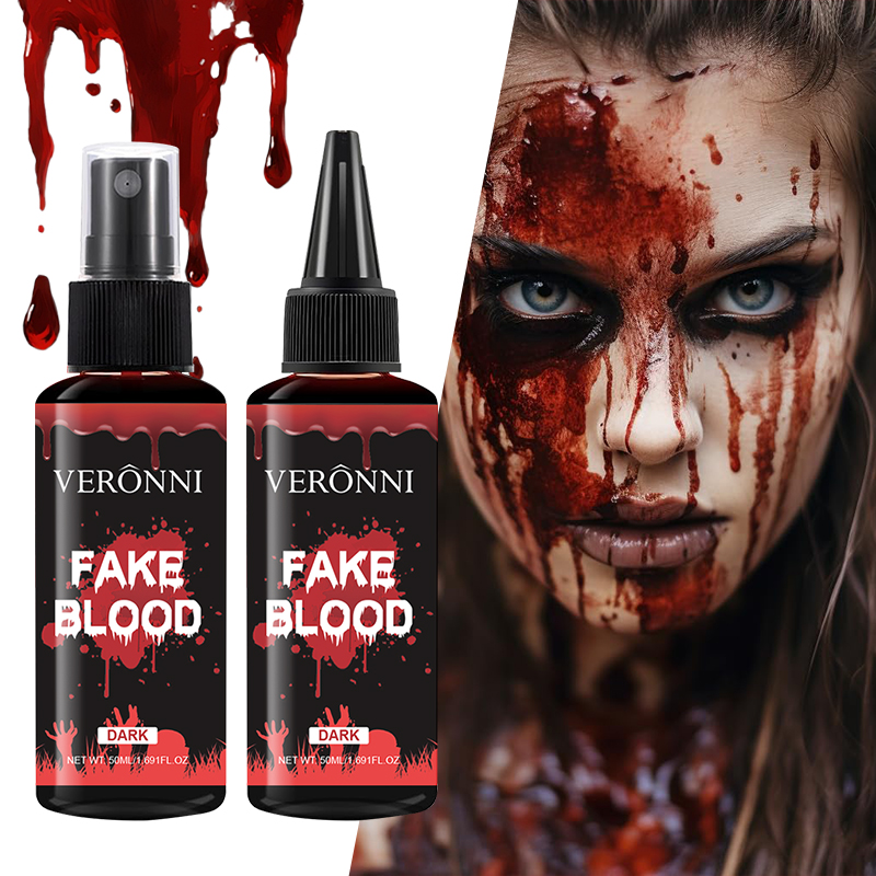 Beauty Makeup Pictures - 50ml Realistyczna Sztuczna Krew, Halloweenowy Żel
