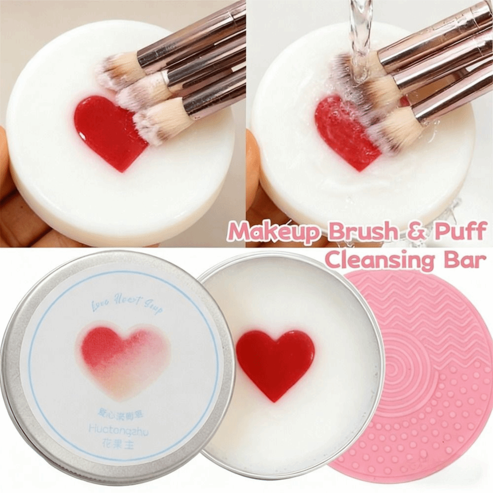 Beauty Makeup Sponge - Mydło do czyszczenia pędzli do makijażu