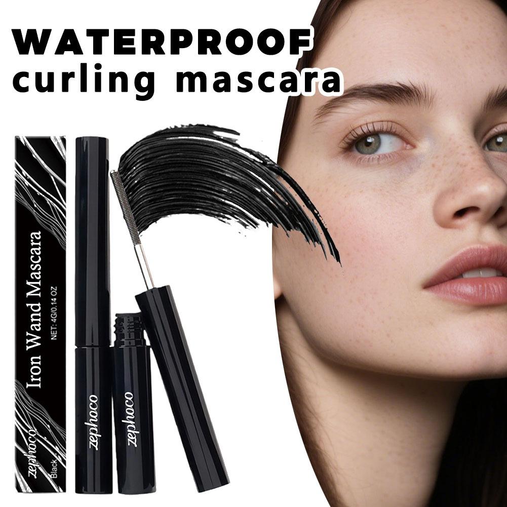 Waterproof Mascara Wand - 4g Wydłużająca, modelująca, naturalna czarno-brązowa maskara