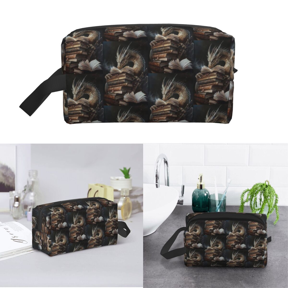 Beauty Book Makeup Kit - Kosmetyczka Księżniczka i Smok, Organizer na