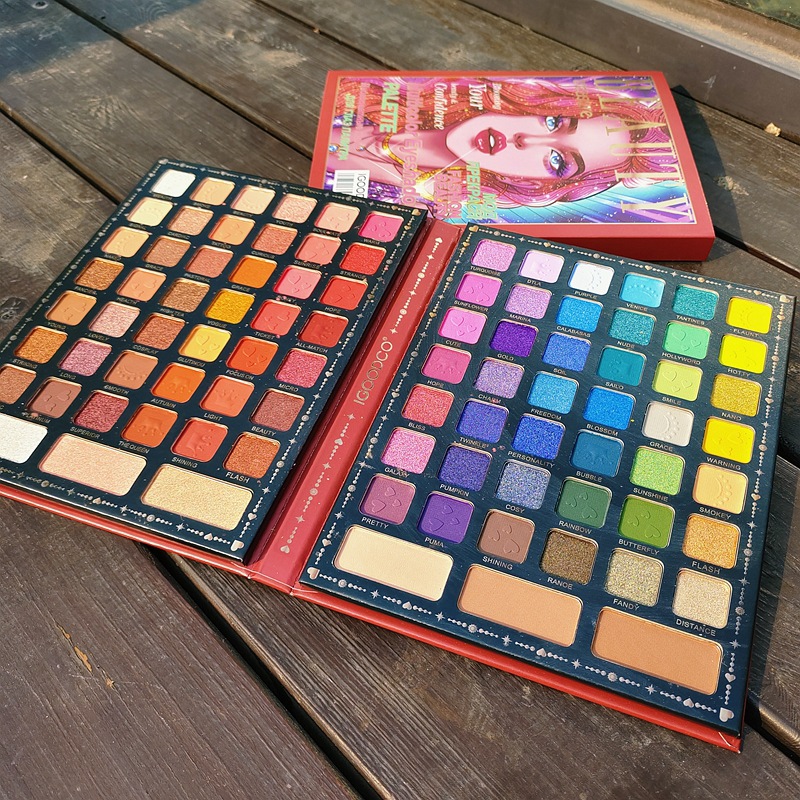 Beauty Book Makeup Kit - 90 matowa paleta cieni do powiek