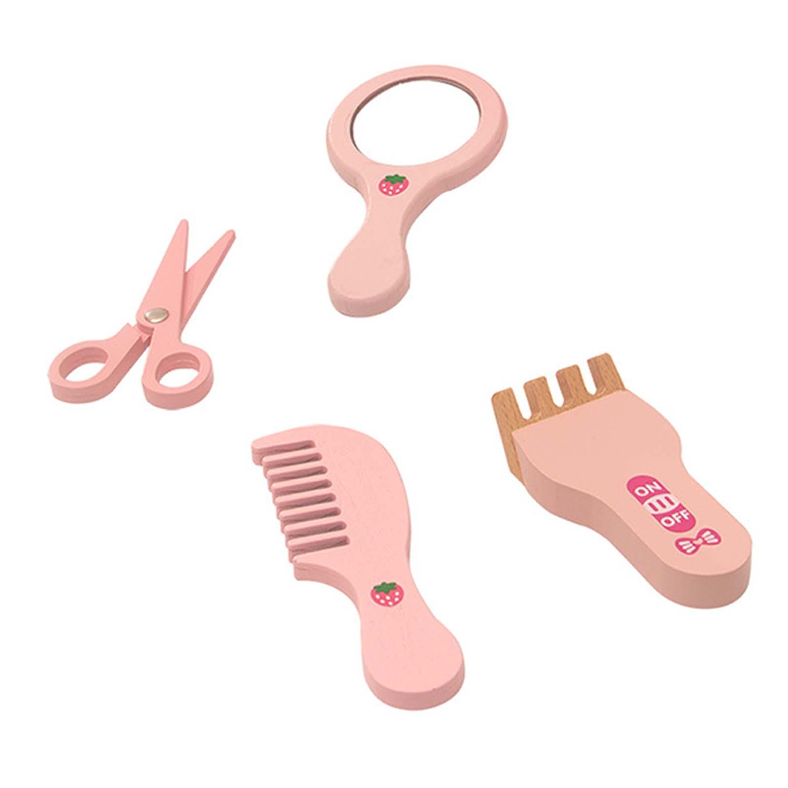 Beauty Makeup Kit For Girls - Drewniany Zestaw Kosmetyków Zabawka dla Dziewczynek
