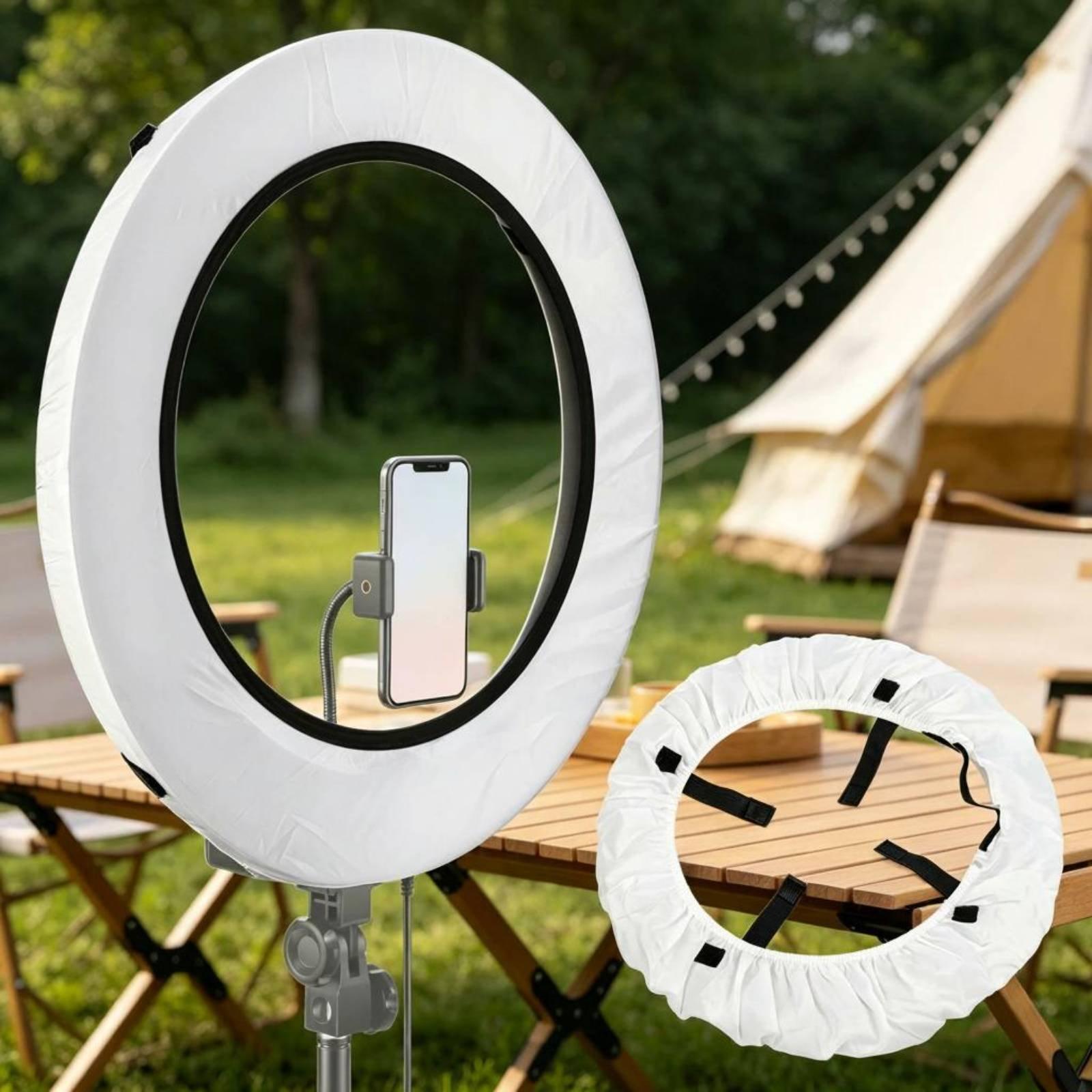 Pokrowiec na lampę fotograficz – Led Ring Light recenzja i cena