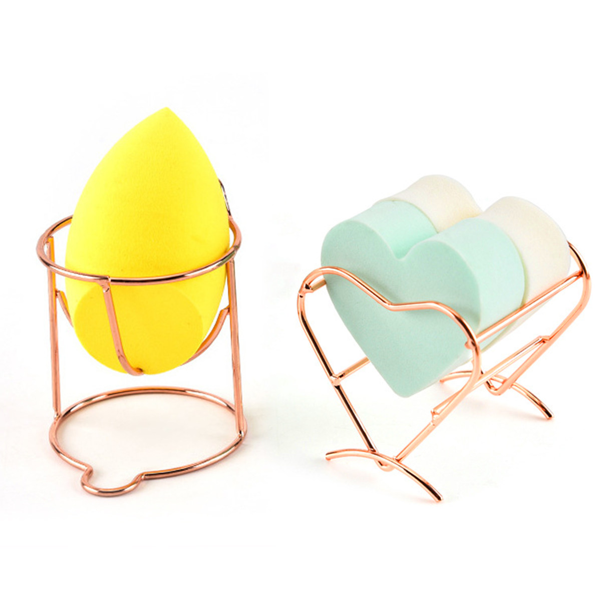 3-częściowy elegancki metalowy – Beauty Makeup Sponge recenzja i cena