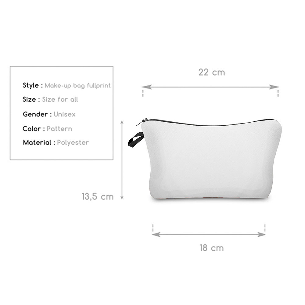 Osobiste niestandardowe logo D – Beauty Preservation Makeup Bag recenzja i cena