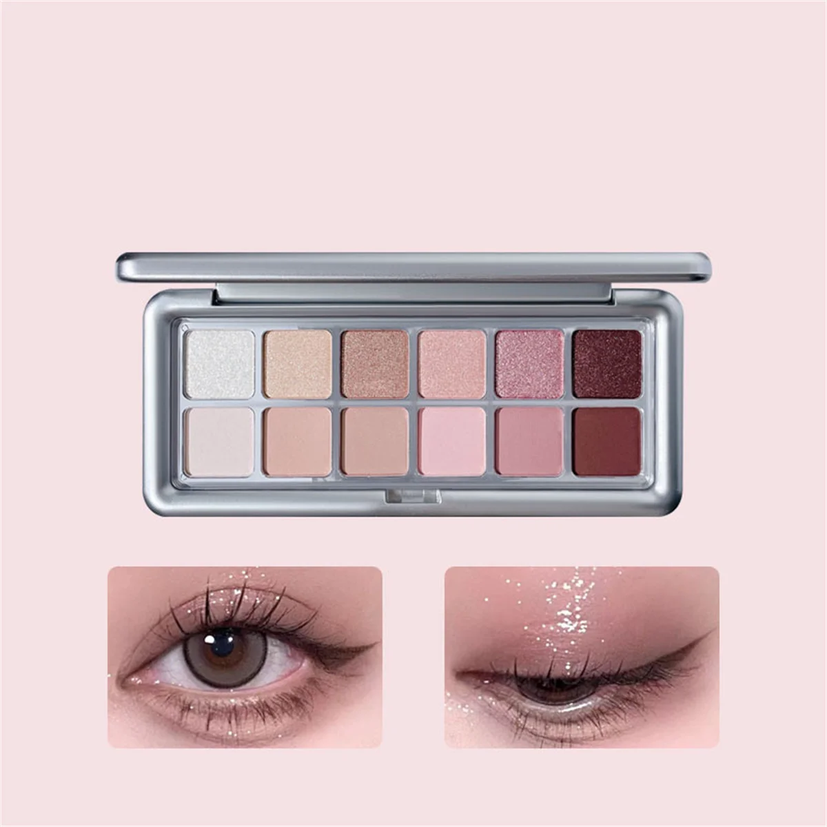 12 kolorowych cieni do powiek  – Beauty Book Makeup Kit recenzja i cena