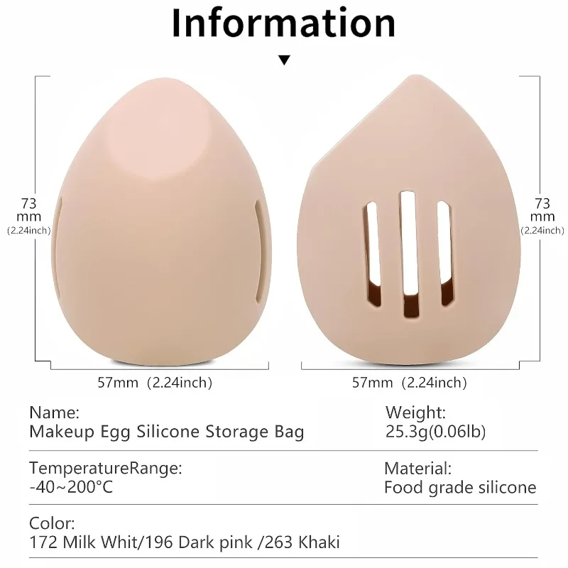 Silikonowe jajko kosmetyczne O – Beauty Makeup Kit recenzja i cena