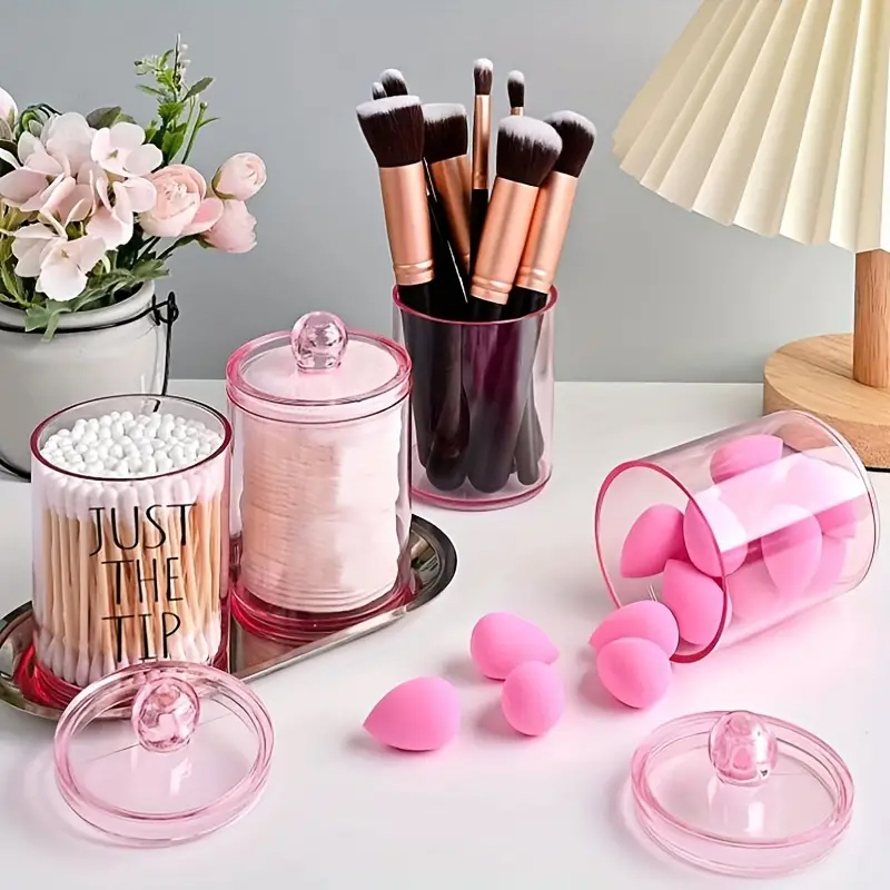 Przezroczysty pojemnik na waci – Beauty Makeup Kit recenzja i cena