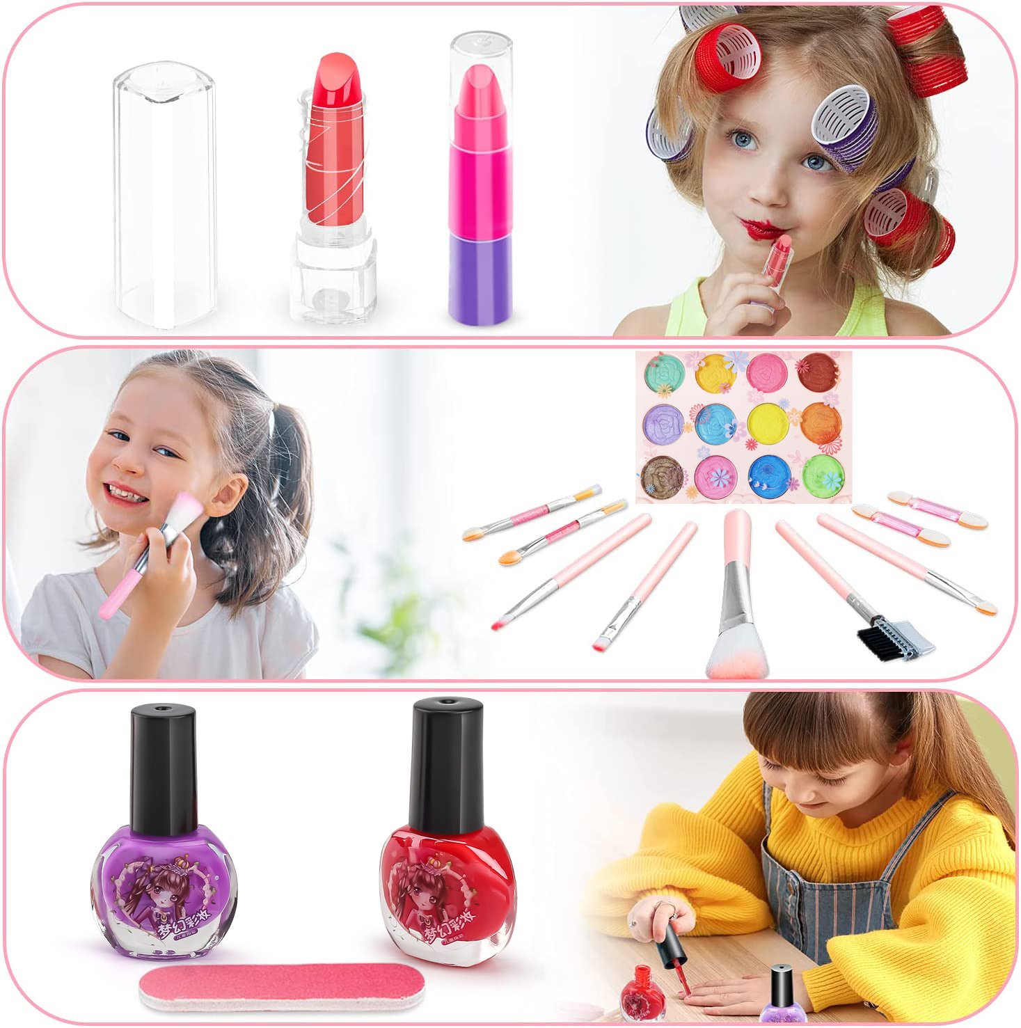 Zestaw zabawek do makijażu dla – Beauty Makeup Kit For Girls recenzja i cena