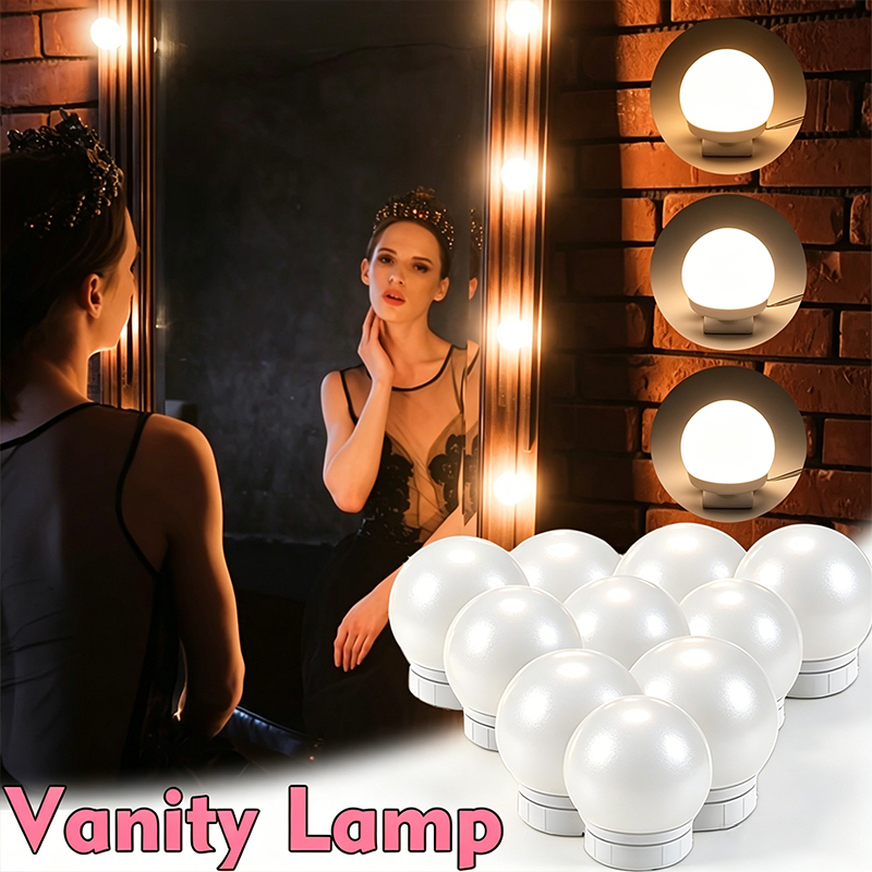 Zestaw 10 żarówek LED do lustr – Beauty Makeup Desk recenzja i cena