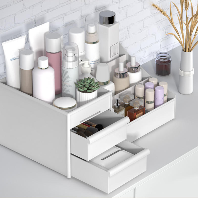 Nowa szuflada o dużej pojemnoś – Beauty Makeup Desk recenzja i cena