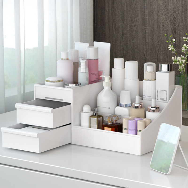 Nowa szuflada o dużej pojemnoś – Beauty Makeup Desk recenzja i cena