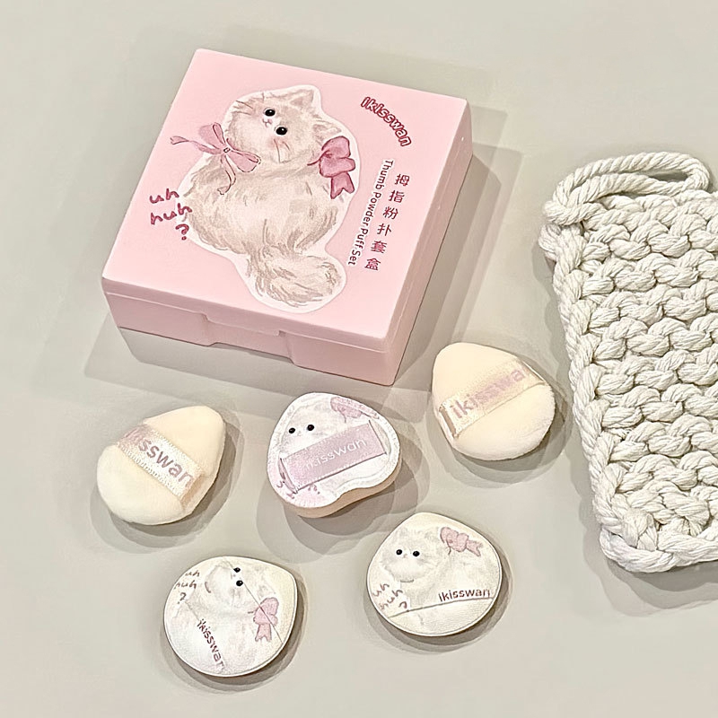 5 szt. Uroczy Mini Zestaw Gąbe – Beauty Makeup Sponge recenzja i cena