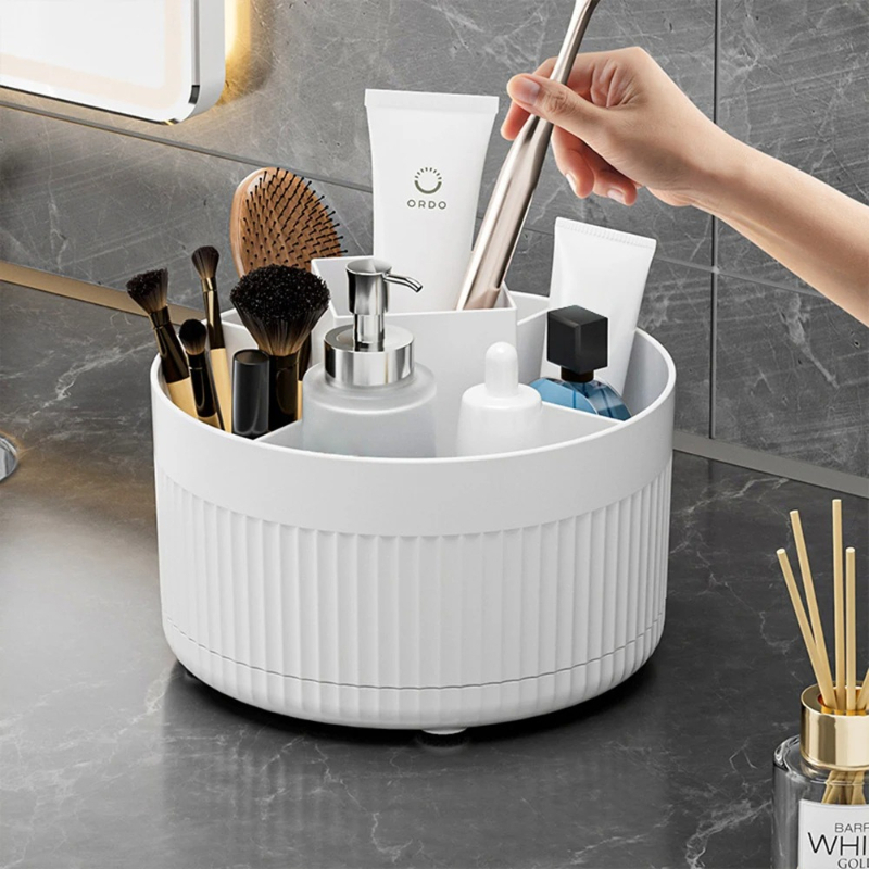 360 °   Obrotowy organizer na  – Beauty Makeup Desk recenzja i cena