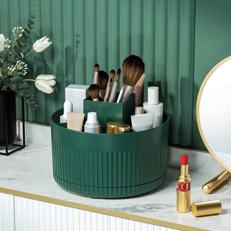 360 °   Obrotowy organizer na  – Beauty Makeup Desk recenzja i cena