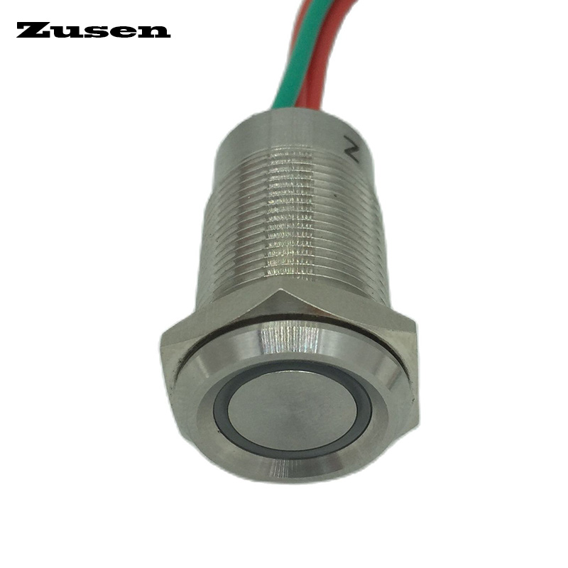 Przycisk dotykowy Zusen 19mm z – Led Ring Light recenzja i cena