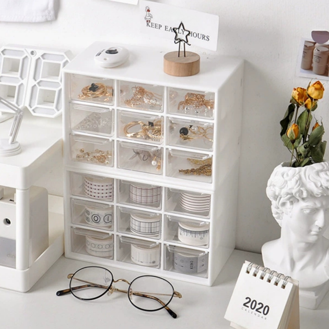 Pudełko do przechowywania mate – Beauty Makeup Desk recenzja i cena