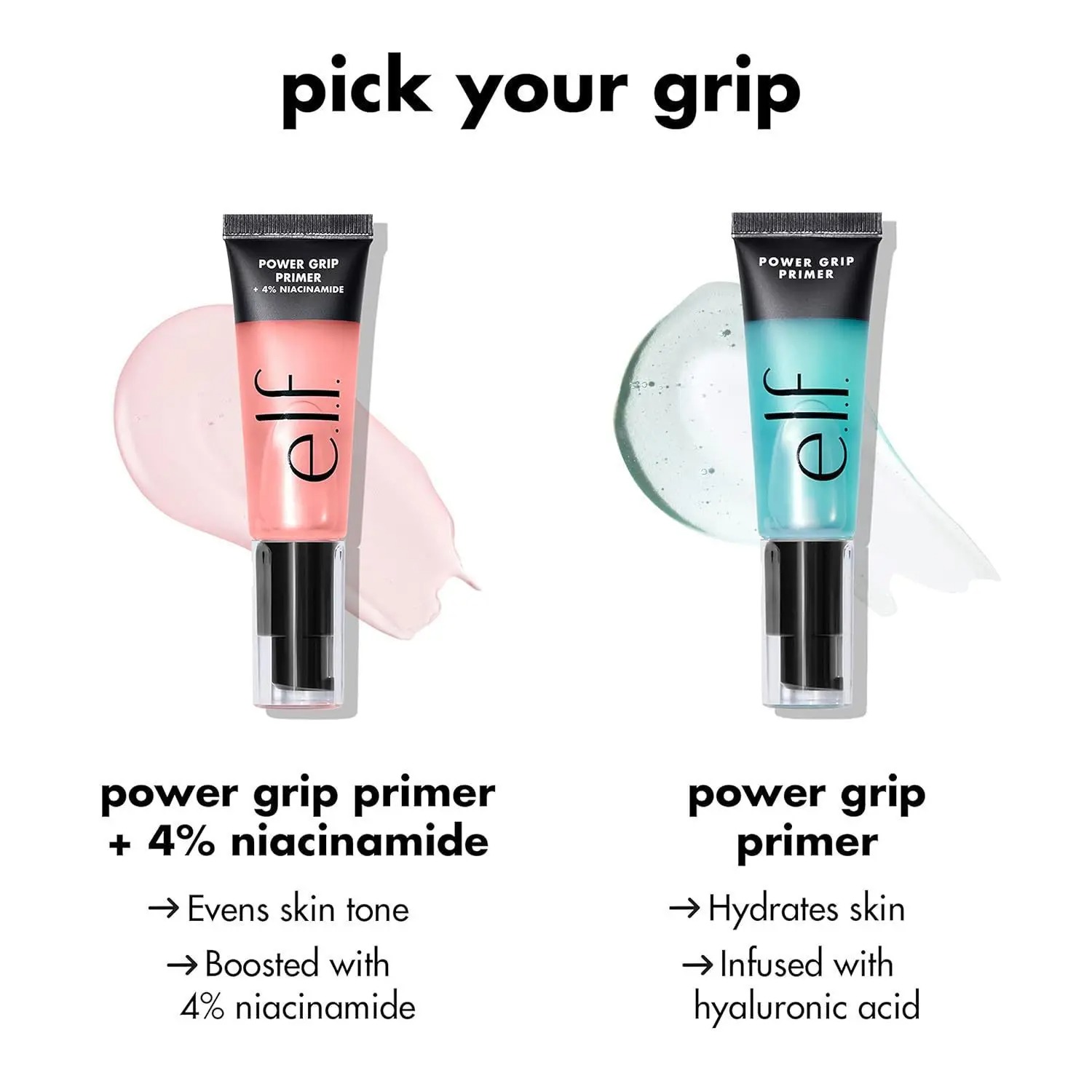 ELF Power Grip Primer Gel Kwas – Huda Beauty Makeup Set recenzja i cena