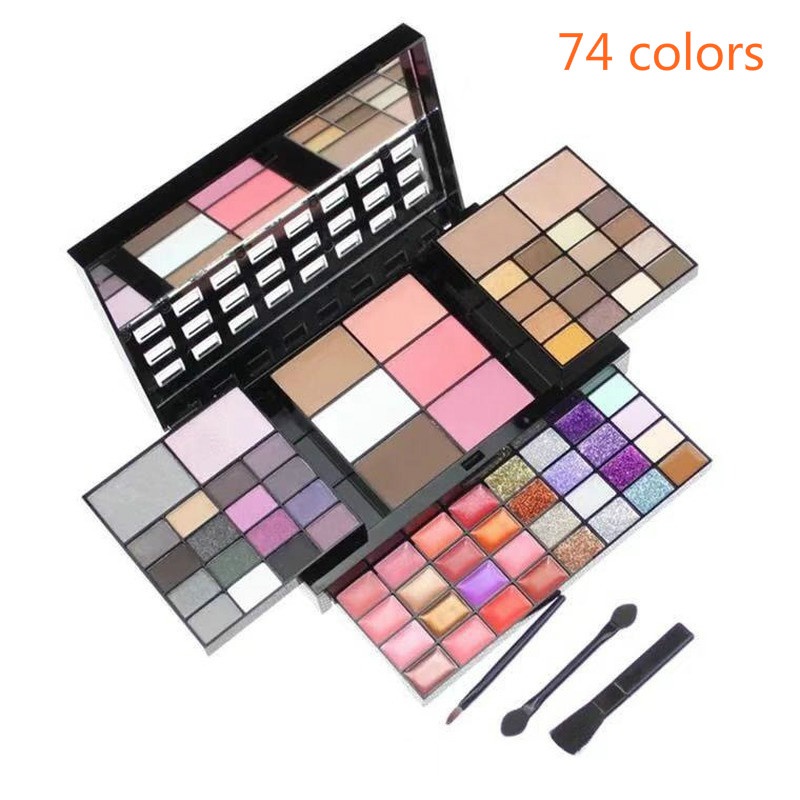40/74/78 kolorów brokatowa pal – Beauty Book Makeup Kit recenzja i cena
