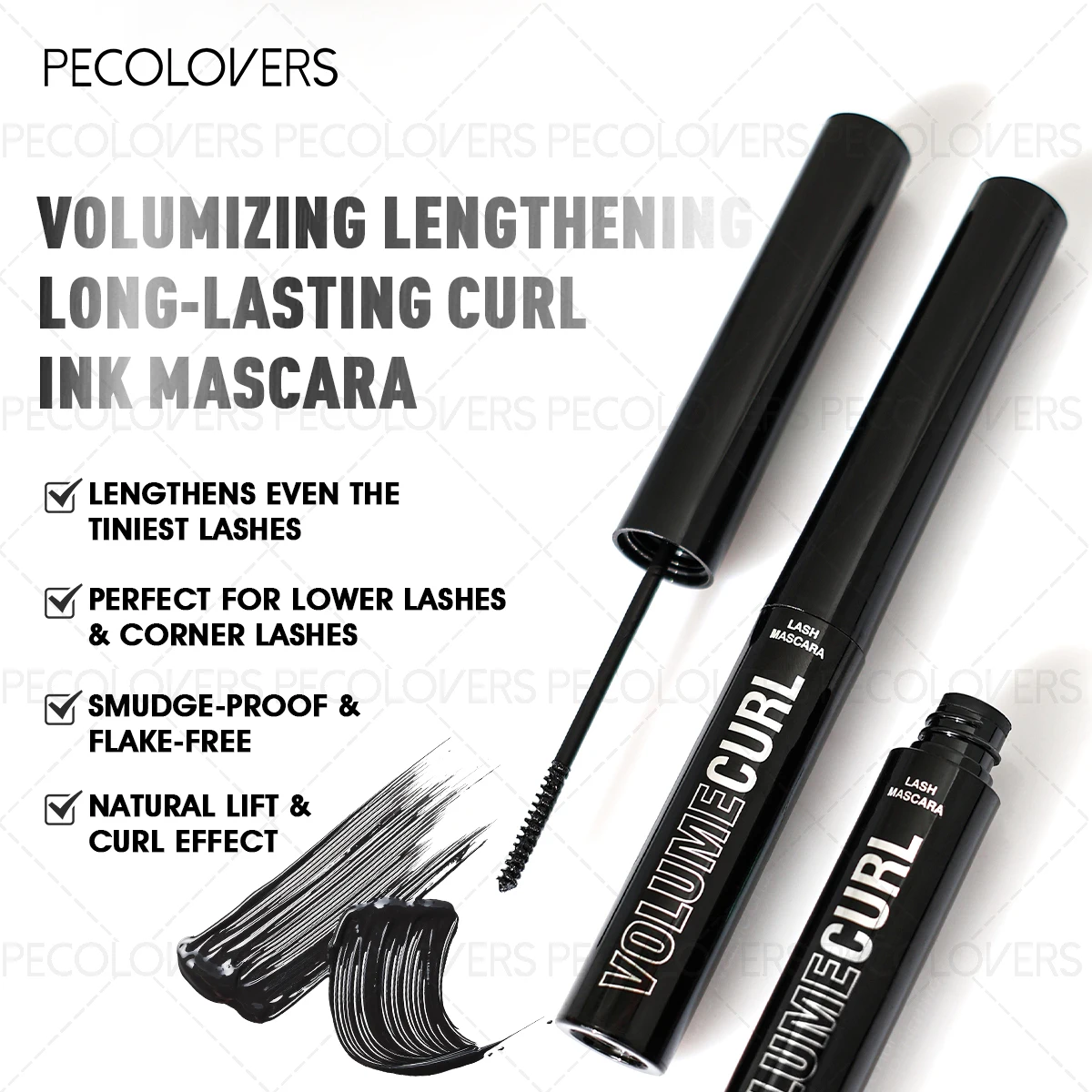 1 szt. [Prezenty dla dziewczyn – Waterproof Mascara Wand recenzja i cena