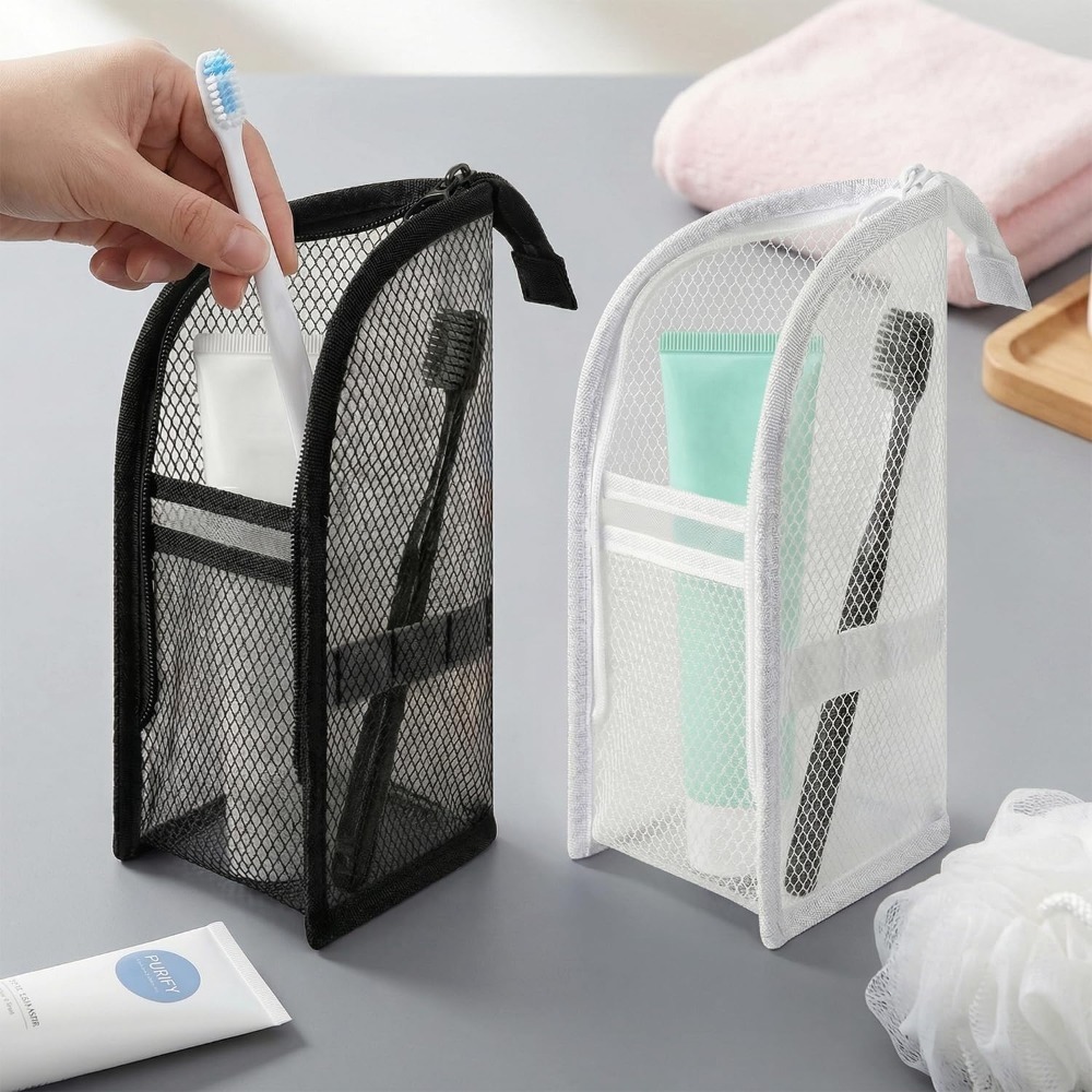 Siatkowa kosmetyczka oddychają – Beauty Preservation Makeup Bag recenzja i cena