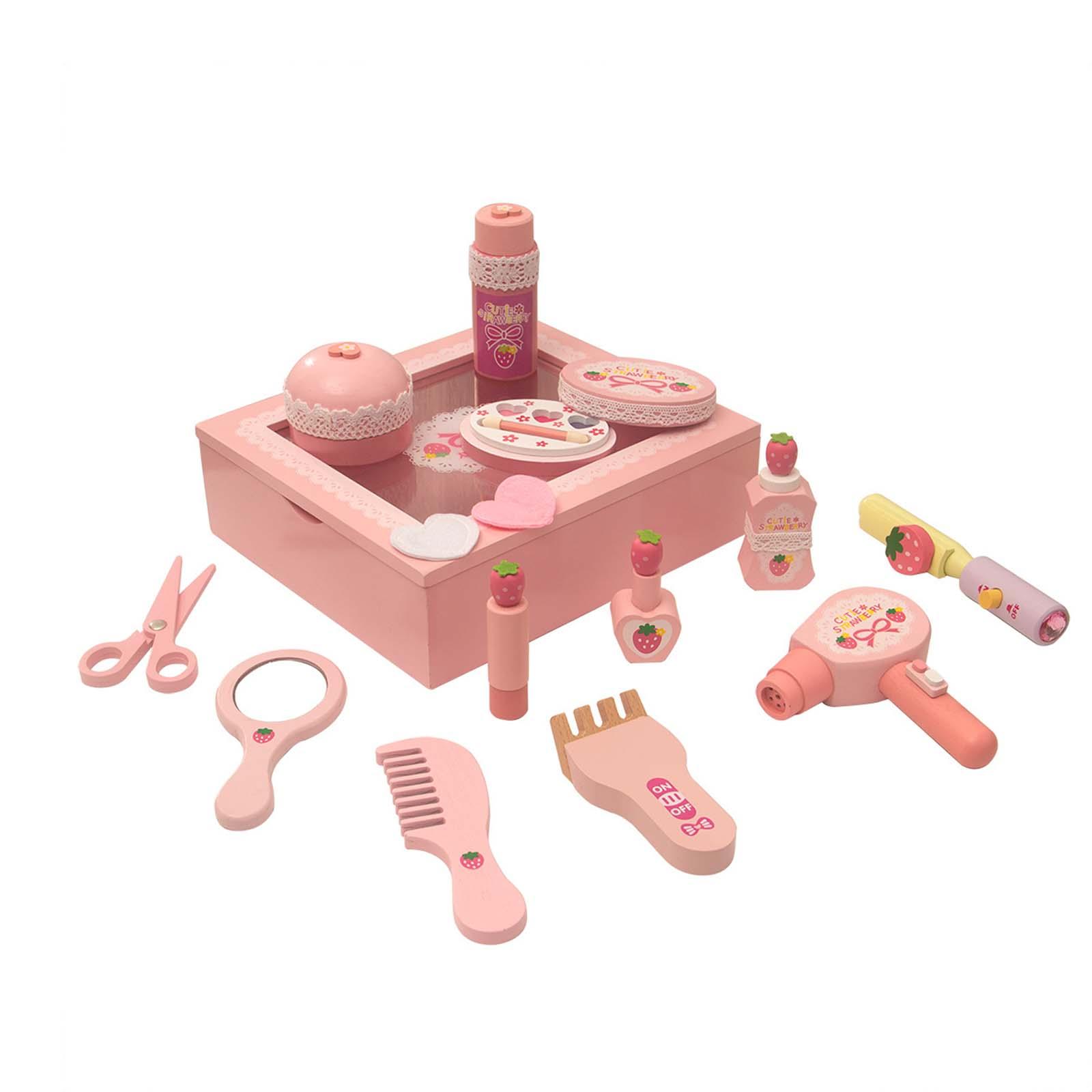 Drewniany Zestaw Kosmetyków Za – Beauty Makeup Kit For Girls recenzja i cena