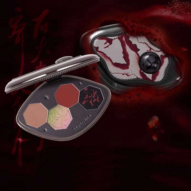 Dziewczęca 4 kolorowa paleta c – Beauty Book Makeup Kit recenzja i cena