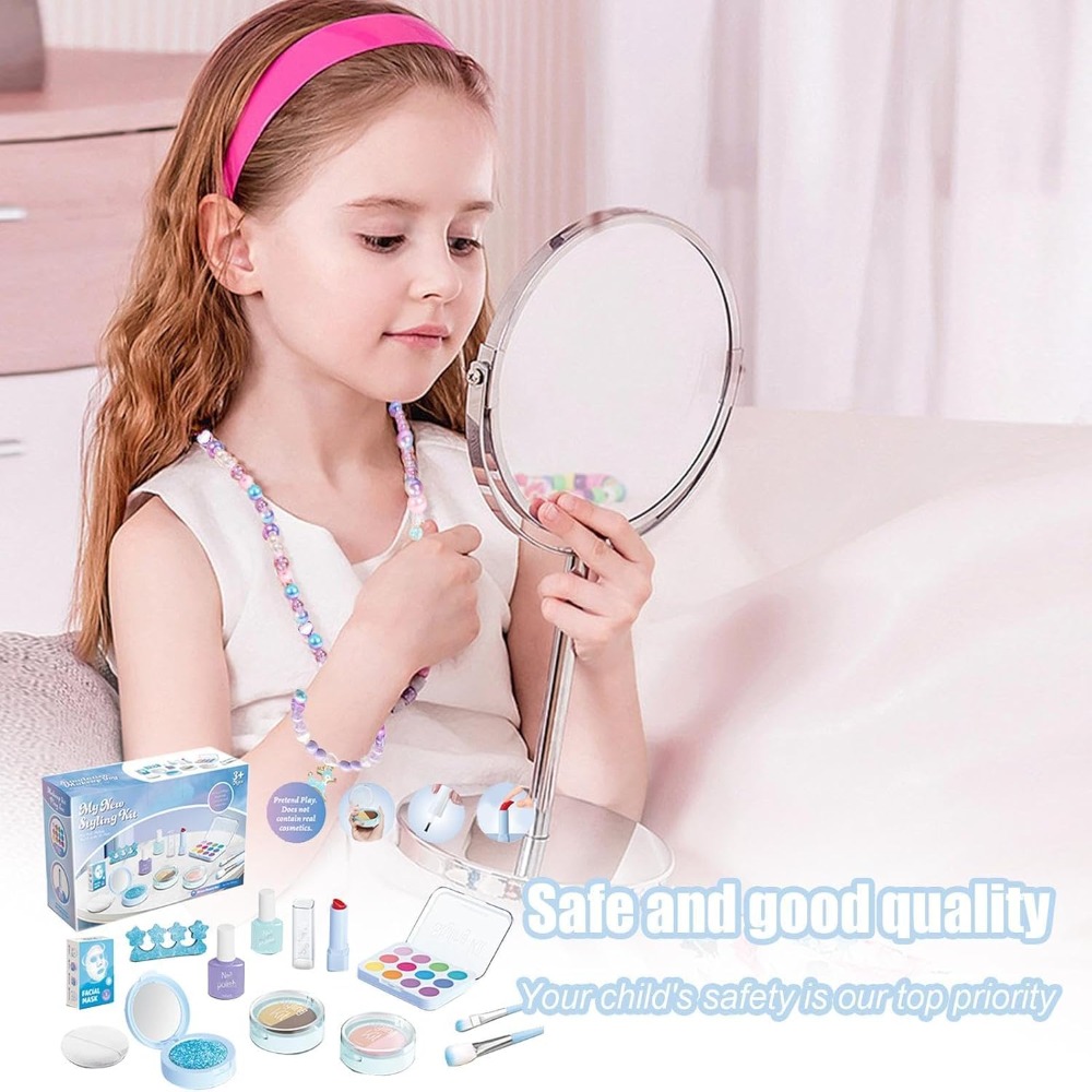 Zestaw do zabawy w salon kosme – Beauty Makeup Kit For Girls recenzja i cena