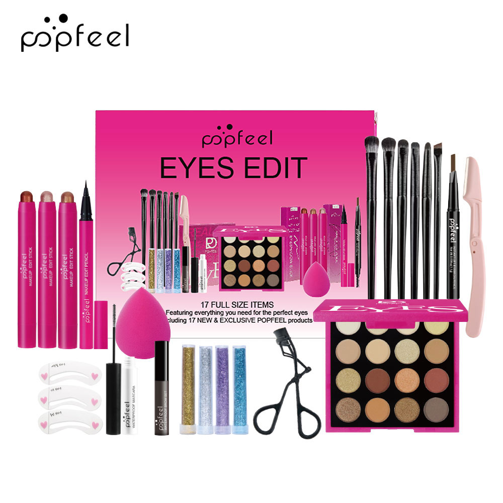Zestaw do makijażu oczu POPFEE – Beauty Book Makeup Kit recenzja i cena