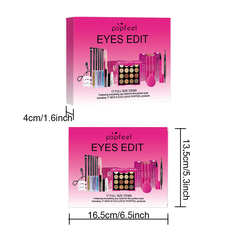 Zestaw do makijażu oczu POPFEE – Beauty Book Makeup Kit recenzja i cena