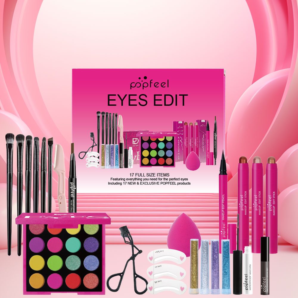 Zestaw do makijażu oczu POPFEE – Beauty Book Makeup Kit recenzja i cena