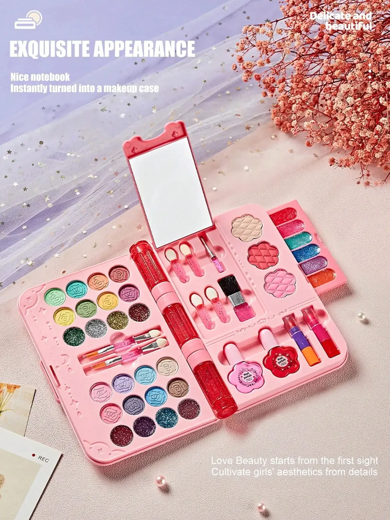 Najlepszy prezent na Dzień Dzi – Beauty Makeup Kit For Girls recenzja i cena
